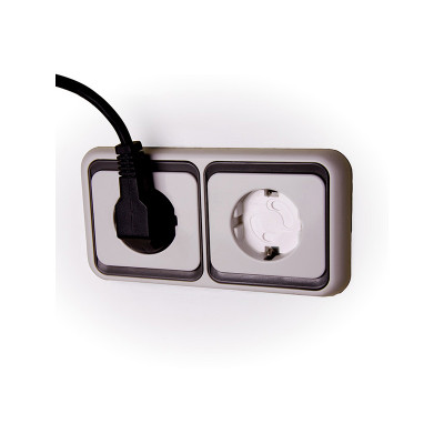 PROTECTOR ENCHUFE BRINOX B20420B GIRATORIO