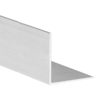PERFIL ALUMINIO ANGULAR CRUDO 1m