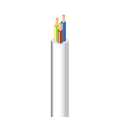 CABLE MANGUERA BRICABLE CR19919 10m 3G2,5 BLANCO