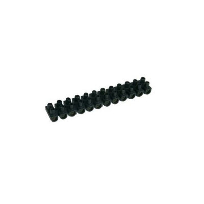 REGLETA 034271 NYLBLOC 6mm2 NEGRO