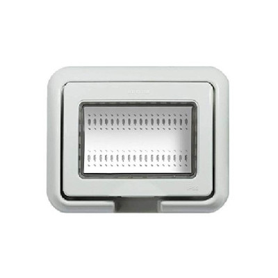 TAPA LEGRAND 3M 24603 IP55 GRIS