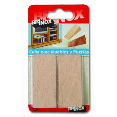 CUÑA BRINOX MADERA MEDIANA B78610H