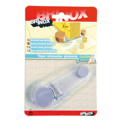 TOPE RETENEDOR BRINOX GIRATORIO CROMADO MATE B78270F