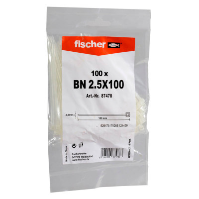 BRIDAS FISCHER 87478 2,5x100mm