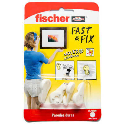 COLGADOR 3 PUNTAS FISCHER FAST & FIX 534844