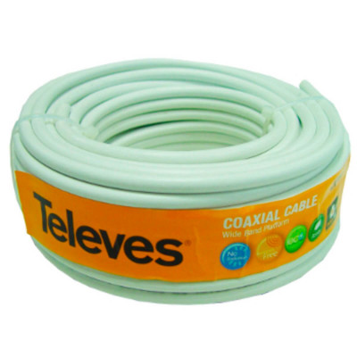 ROLLO CABLE TELEVES COAXIAL 435501 20m