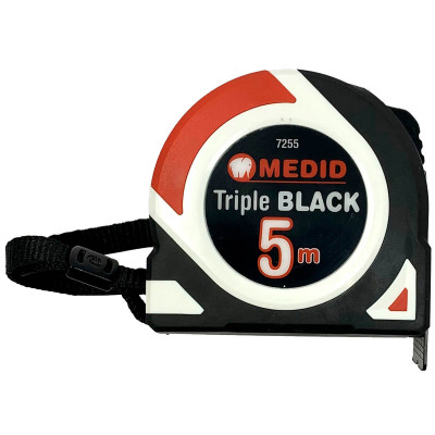 FLEXÓMETRO TRIPLE BLACK 7255 5m