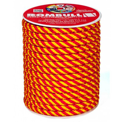 CUERDA POLIPROPILENO ROMBULL TRENZADA 8mm/25m