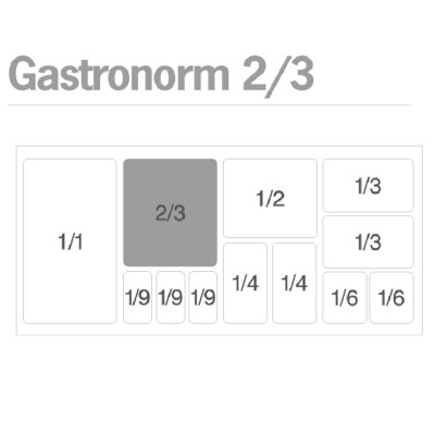 HERMÉTICO GASTRONOX 2/3 H100 12500