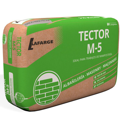 MORTERO TECTOR M-5 GRIS 25kg