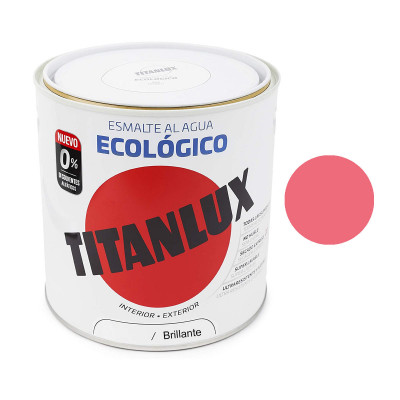 ESMALTE ECOLÓGICO TITANLUX ROJO CORAL 750ml