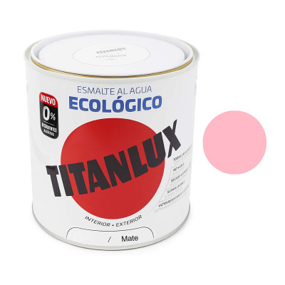 ESMALTE ECOLÓGICO TITANLUX ROSA FRAMBUESA 750ml