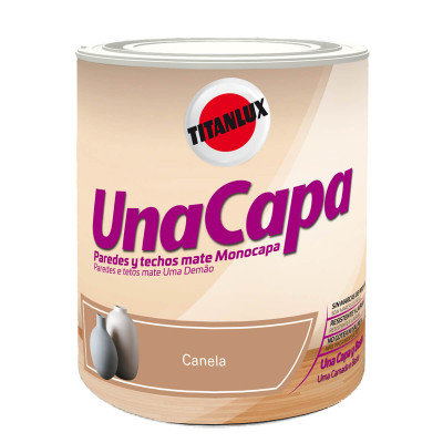 PINTURA TITAN UNA CAPA CANELA 750ml