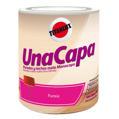 PINTURA TITAN UNA CAPA FUCSIA 750ml