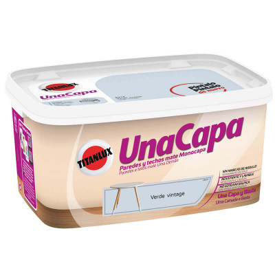 PINTURA TITAN UNA CAPA VERDE VINTAGE 4L