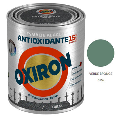 ESMALTE OXIRON FORJA TITANLUX VERDE BRONCE 750ml