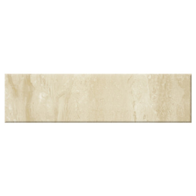 RODAPIE ECOCERAMIC MILANO CREMA 8x45cm