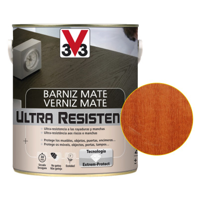BARNIZ INTERIOR ULTRA RESISTENTE CEREZO 750ml