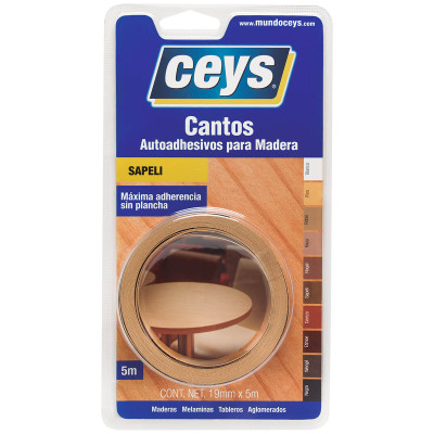 CINTA CANTO CEYS MADERA SAPELI 850402 5m