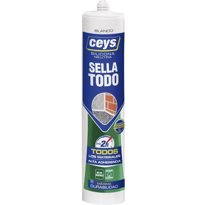SILICONA SELLATODO BLANCO 505528 280ml