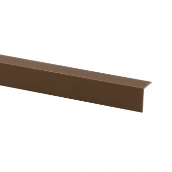 CANTONERA JEWE PVC MARRÓN 30x30mm 260cm