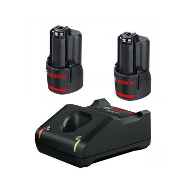 2 BATERÍAS+ESTACIÓN DE CARGA BOSCH 1600A019RD