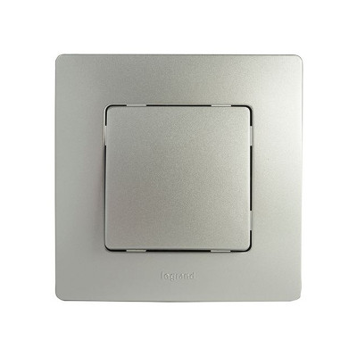 PULSADOR LEGRAND 396481 SILVER MONOBLOC