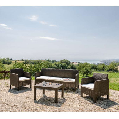 CONJUNTO TERRAZA BIGMAT MATILDE 115 MARRÓN