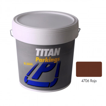 PINTURA TITAN PARKINGS ROJO 4L
