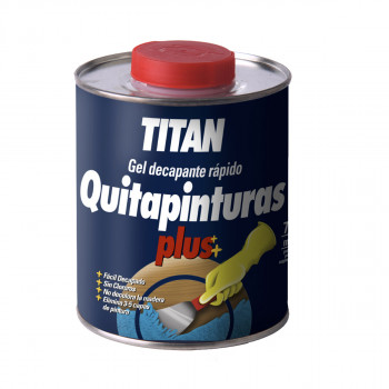 GEL DECAPANTE TITAN QUITAPINTURAS PLUS 375ml