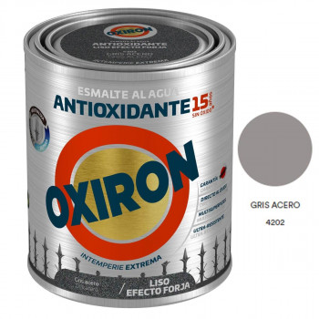 ESMALTE OXIRON FORJA TITANLUX GRIS ACERO 750ml