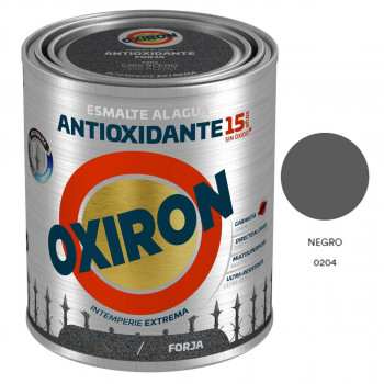 ESMALTE OXIRON FORJA TITANLUX NEGRO 750ml