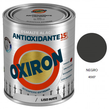 ESMALTE OXIRON LISO TITANLUX NEGRO 750ml