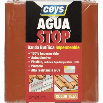 BANDA IMPERMEABILIZINTE AGUASTOP BUTILO GRIS