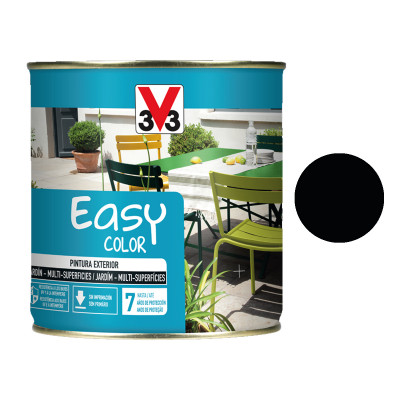 ESMALTE EASY COLOR V33 NEGRO 500ml