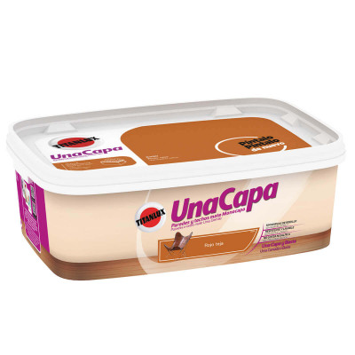 PINTURA TITAN UNA CAPA ROJO TEJA 2,5L