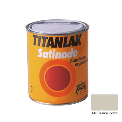 TITANLAK ESMALTE LACA POLIURETANO BLANCO PIEDRA 375ml