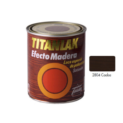 TITANLAK EFECTO MADERA CAOBA 375ml