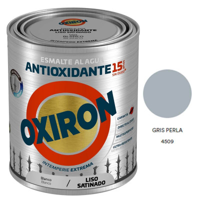 ESMALTE OXIRON LISO TITANLUX GRIS PERLA 2,5L