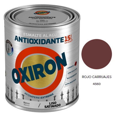 ESMALTE OXIRON LISO TITANLUX ROJO CARRUAJES 2,5L