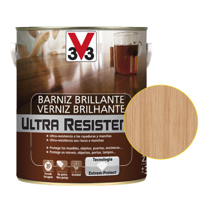 BARNIZ INTERIOR ULTRA RESISTENTE ROBLE CLARO 250ml