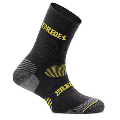 CALCETINES PAREDES ZC5044 NEGRO/AMARILLO