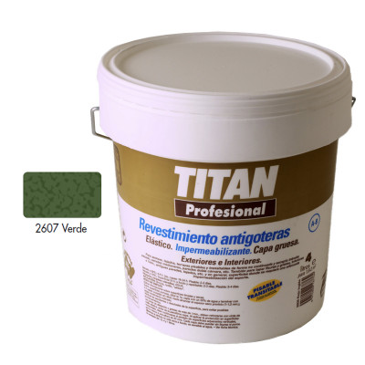 REVESTIMIENTO TITAN ANTIGOTERAS A8 VERDE 4L