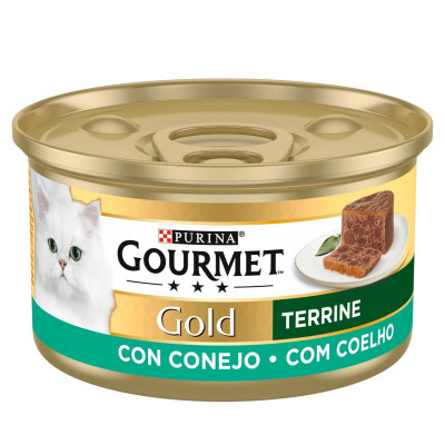 PURINA GOURMET GOLD TERRINE CON CONEJO