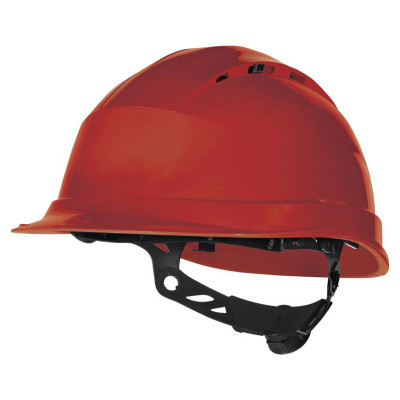 CASCO DE OBRA DELTAPLUS QUARTZUP4 ROJO