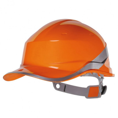 CASCO DE OBRA DELTAPLUS DIAMONDV NARANJA