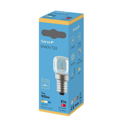 BOMBILLA HORNO GARZA 462237A 15W