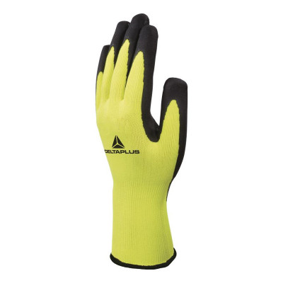 GUANTES DELTA VV73307 AMARILLO/NEGRO T-9