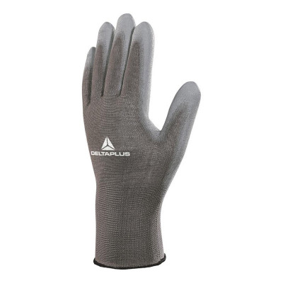 GUANTES DELTA VE702PGS POLIESTER/PALMA GRIS T-7
