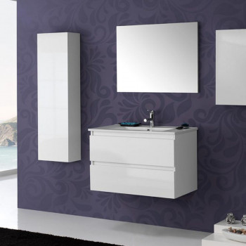 CONJUNTO MUEBLE BAÑO VALMAN PALMA BLANCO 60cm